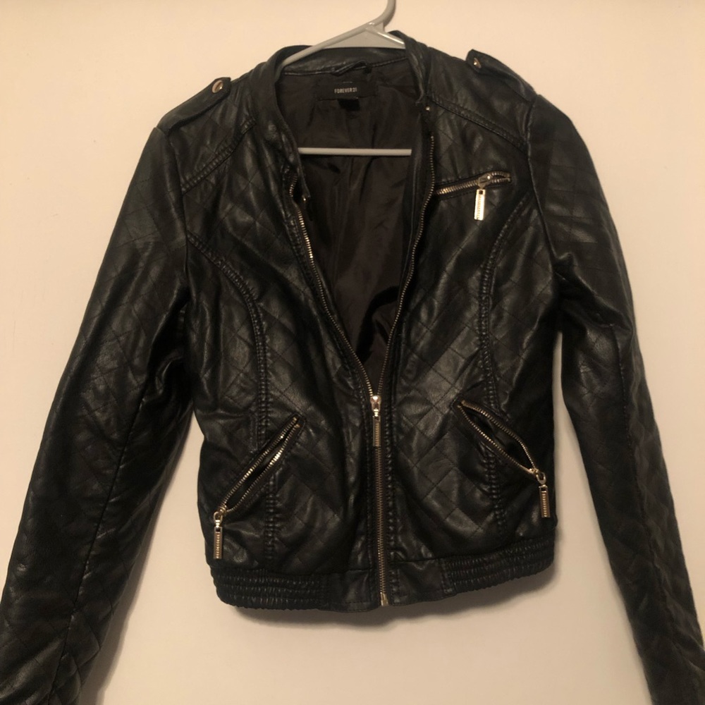 black jacket